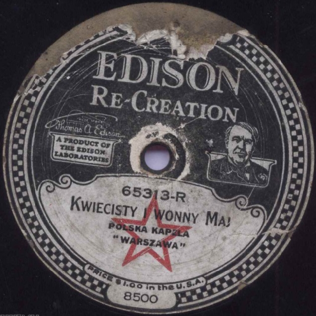 Edison Diamond Record