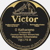O, Katarzyno - Victor kat. 78175-B mx B-32698