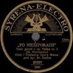 Po nieszporach, przy niedzieli (Moniuszko – Wolski)