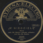 W niedzielę (wyk. W. Walter)