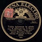 Tobie śpiewam tę pieśń