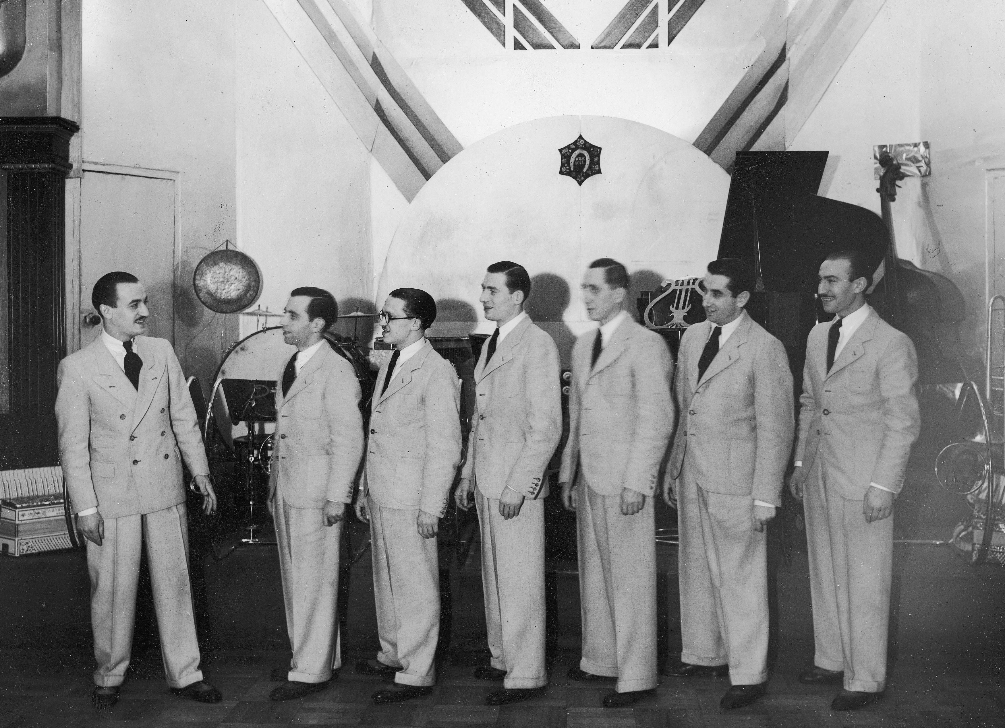 Ady Rosner i jego orkiestra (Kraków, ok. 1937 r.)