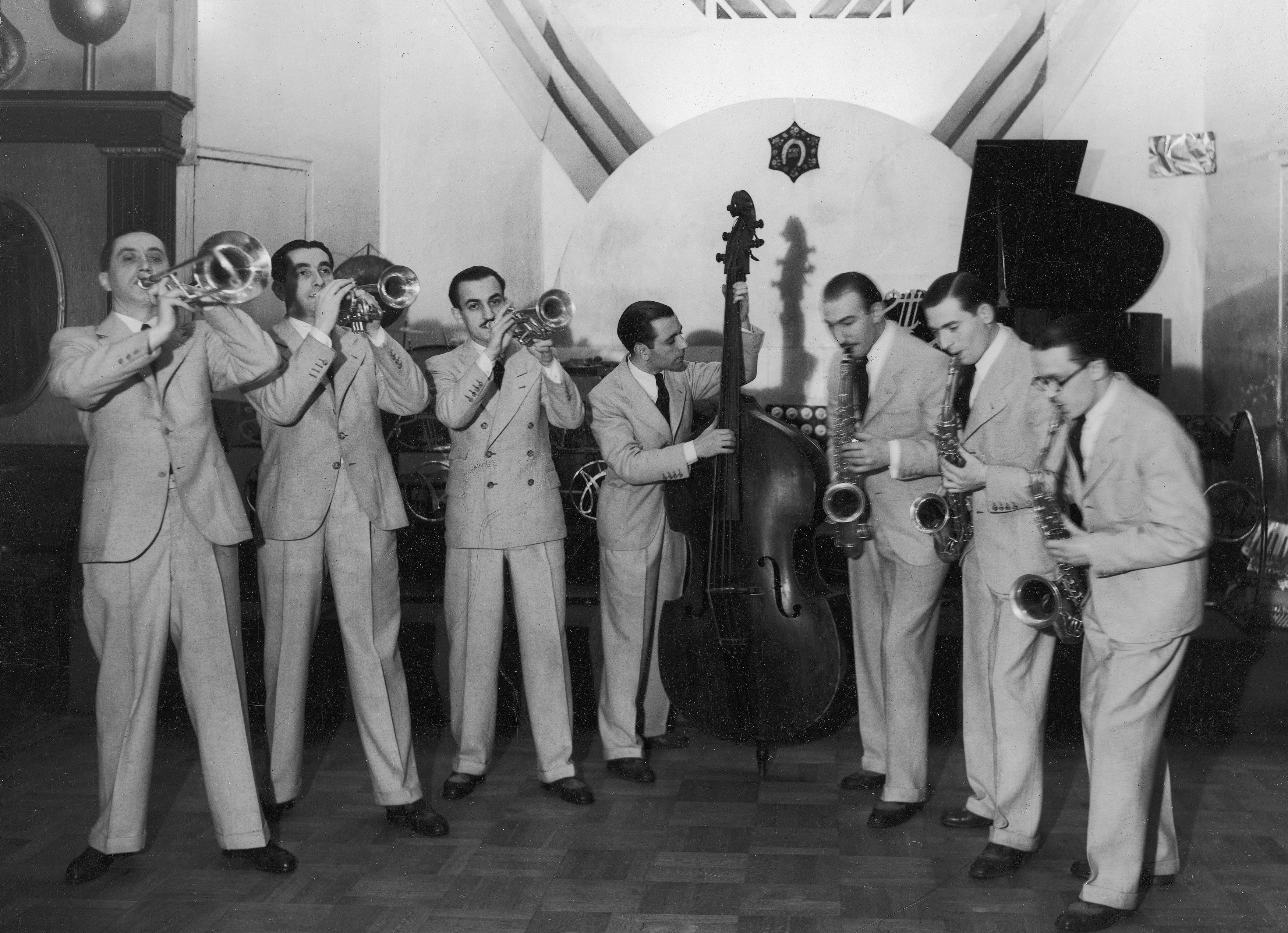 Ady Rosner i jego orkiestra (Kraków, ok. 1937 r.)