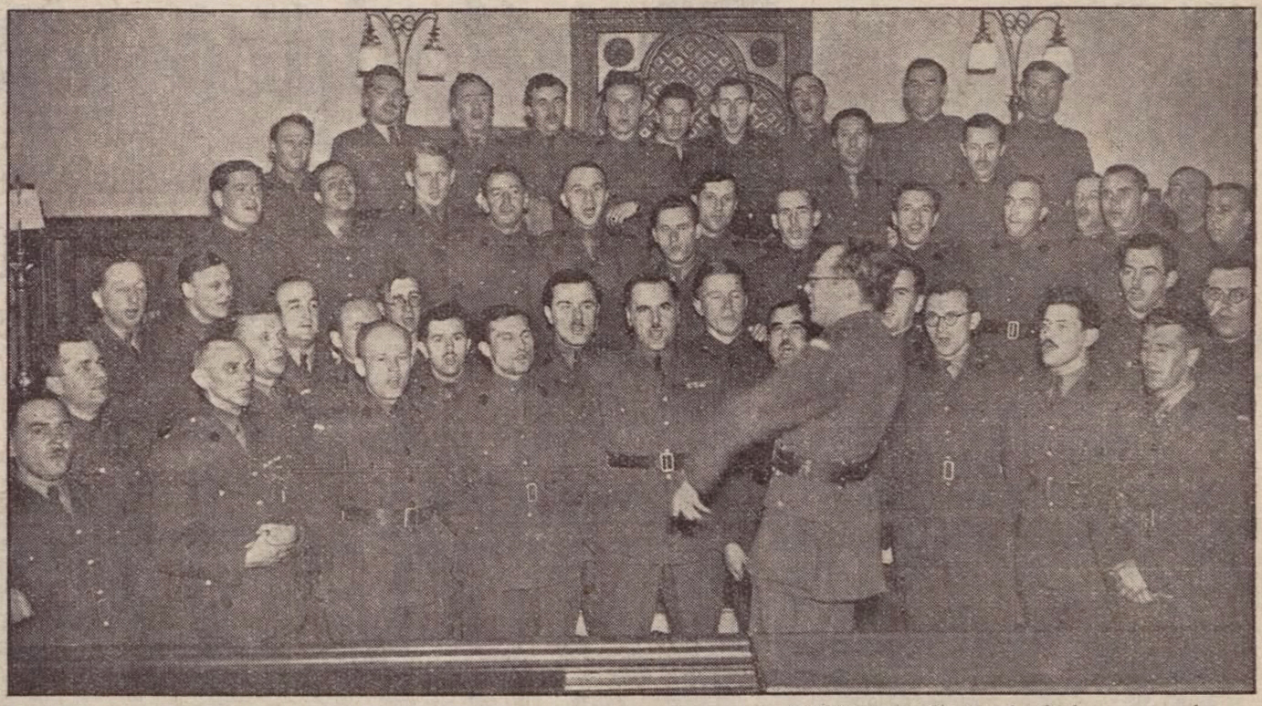 Chór Polskich Sił Zbrojnych na Zachodzie (dyr. Jerzy Kołaczkowski – Szkocja 1940 r.)