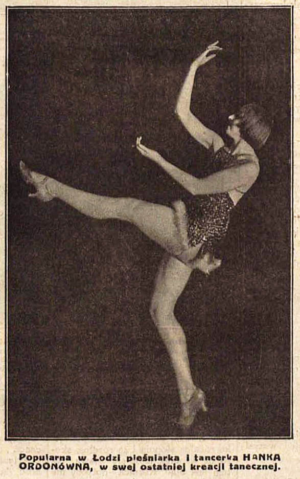 Hanka Ordonówna (1925 r.)