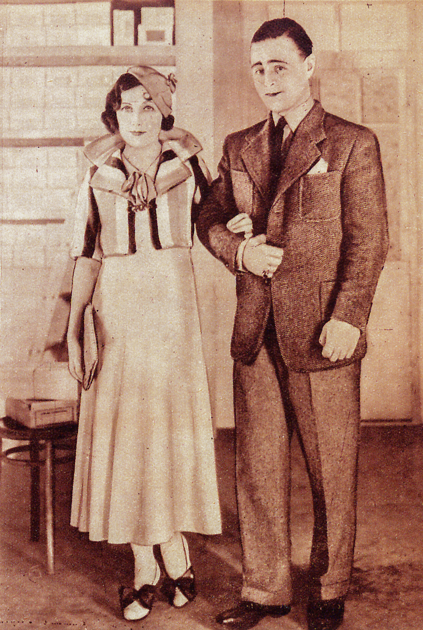 Mira Zimińska i Adolf Dymsza