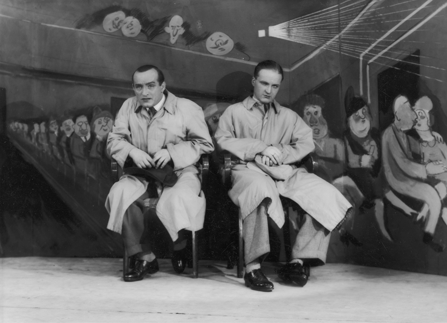 Tadeusz Olsza i Andrzej Bogucki - rewia ”Pod parasolem”