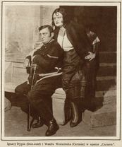 Ignacy Dygas i Wanda Wermińska (Carmen 1927 r.) Ignacy Dygas i Wanda Wermińska (Carmen 1927 r.)