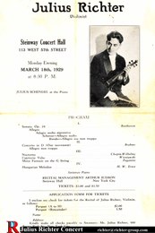 Julius Richter koncert