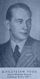 Mieczysław Fogg 1937 Mieczysław Fogg 1937
