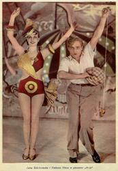 Tadeusz Olsza i Lena Żelichowska (1932 r.)