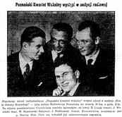 Poznański Kwartet Wokalny (min. W. Sypniewski - 1937 r.)