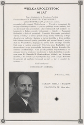 Stanisław Mermel (1937 r.) Stanisław Mermel (1937 r.)