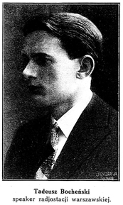 Tadeusz Bocheński (1928 r.) Tadeusz Bocheński (1928 r.)