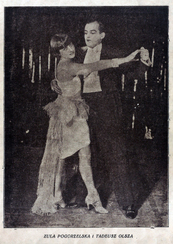 Zula Pogorzelska i Tadeusz Olsza Zula Pogorzelska i Tadeusz Olsza
