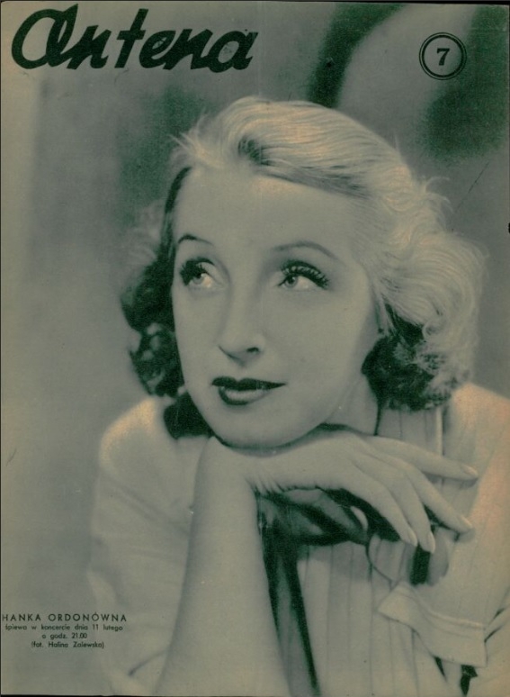 Hanka Ordonówna 1938