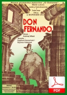 nuty: Don Fernando - foxtrot hiszpański
muz. Zygmunt Karasiński, Szymon Kataszek
sł. Andrzej Włast
od Tadzia