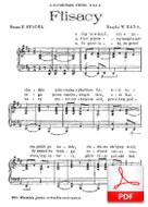 Flisacy - piosenka
muz. Władysław Daniłowski
sł. Tadeusz Stach
od Letycji