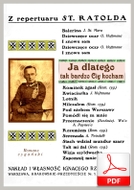 nuty: Ja dlatego tak bardzo cię kocham - romans cygański
muz. Sasza Makarow
sł. Stanisław Ratold
od Tadzia