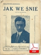 nuty: Jak we śnie - walc boston
muz. Jakub Kagan
sł. Andrzej Włast