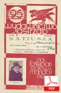 Katiusza - foxtrot rosyjski
muz. Zygmunt Białostocki
sł. Andrzej Włast