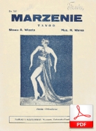 Marzenie - tango
muz. Henryk Wars
sł. Andrzej Włast
od Olivera
