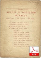 nuty: Miłość ci wszystko wybaczy
walc angielski - 1933
muz. H. Wars
sł. J. Tuwim