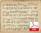 nuty: Nie żal tych łez
tango - 1931
muz. Z. Lewandowski, J. Arct
sł. W. Friedwald
Oryginalne, odręczne nuty z 1931 r.