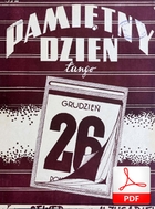 Pamiętny dzień - tango
muz. Mieczysław Guzawer
sł. Seweryn Mendelson