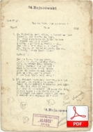 nuty: Raz w lewo, raz w prawo
walc - 1932
muz. A. Gold
sł. A. Włast