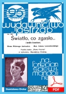 nuty: Światło, co zgasło - walc-boston
muz. Adam Lewandowski
sł.Walery Jastrzębiec
od Tadzia