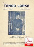 Tango Lopka - tango
muz. Szymon Kataszek
sł. Andrzej Włast