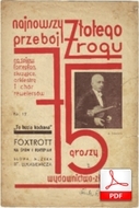 nuty: To buzia kochana - foxtrot
muz. i sł. Stanisław Łukasiewicz