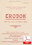nuty: Trojak ”Zasiali Górale” ”Trojok”
muz. i sł. ludowe