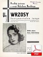 nuty: Wrzosy - tango sentymentalne
muz. W? Czawir
sł. Ewa Etawi
Polona.pl