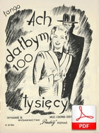 nuty: Za jeden uśmiech - Ach, dałbym sto tysięcy - tango
od kierownika