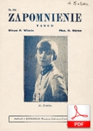 nuty: Zapomnienie - tango cygańskie
muz. Henryk Wars
sł. Andrzej Włast
