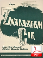 nuty: Znalazłem cię - tango
od kierownika
