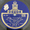 Marsz grenadierów - Odeon seria O kat. O. 236145 b. mx Wo. 802