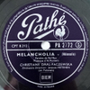 Melancholia - Pathé kat. PA 2772 mx CPT 8.212