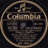 Miłość to cały świat - Columbia seria DM kat. DM. 1903 b. mx WJ. 586