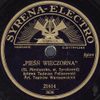 Pieśń wieczorna - Syrena-Electro kat. 3636 mx 21614-2