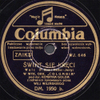 Świat się kręci! - Columbia seria DM kat. DM. 1950 b. mx WJ. 646
