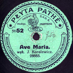 Ave Maria (Schubert – Benzefowa)