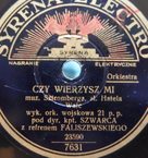 Czy wierzysz mi? (Sztromberg – Brzeski)