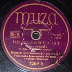 Deszczowy list
