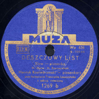 Deszczowy list