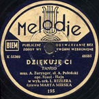 Dziękuję ci (Zerynger – Połoński)