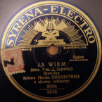 Ja wiem (Sapieha)