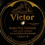 Kaśka przy telefonie